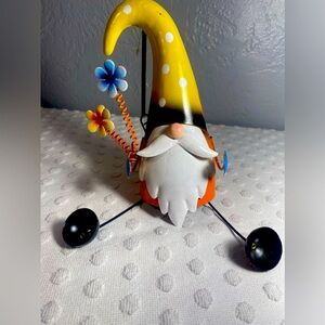 Garden Collection Spring Gnome Wind Chime-Metal